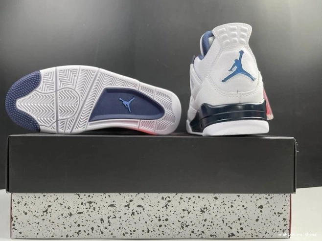 Rep Retro 4 (2015) Jordan Columbia 314254-107 0708